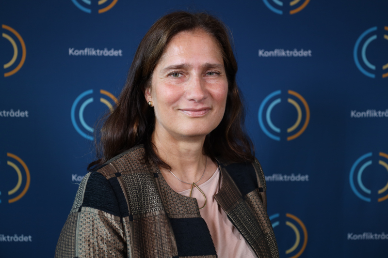 Portrettfoto av direktør Christine Wilberg