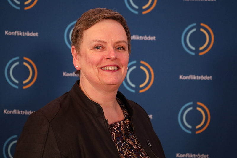 Portrettfoto av konfliktrådsleder i Sør-Vest